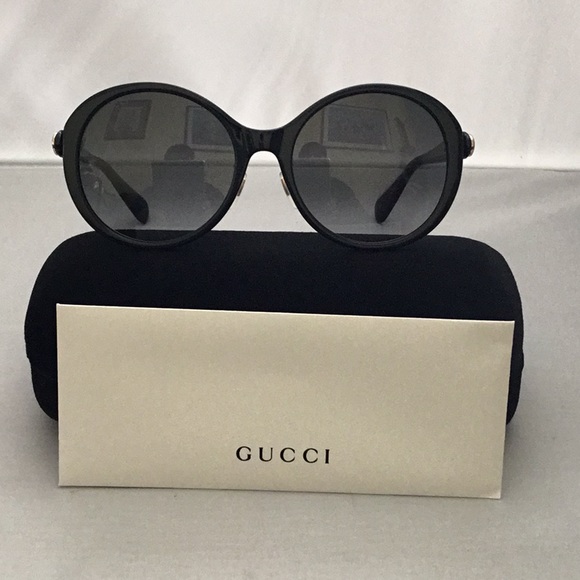 GUCCI GREY LADIES SUNGLASSES. - Picture 8 of 9